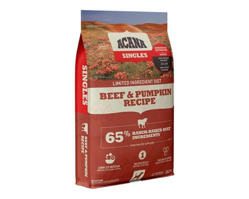 Acana Singles Limited Ingredient Dry Dog Food, best tasting dog food for small dogs