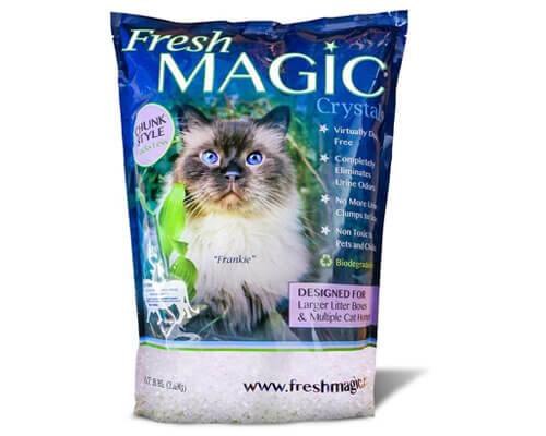 fresh magic cat litter, fresh step crystals cat litter